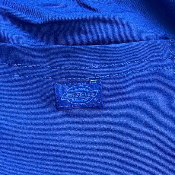 Dickies Women's Rib Knit Waistband Scrubs Pant, Galaxy Blue, Medium Tall - Picture 5 of 5